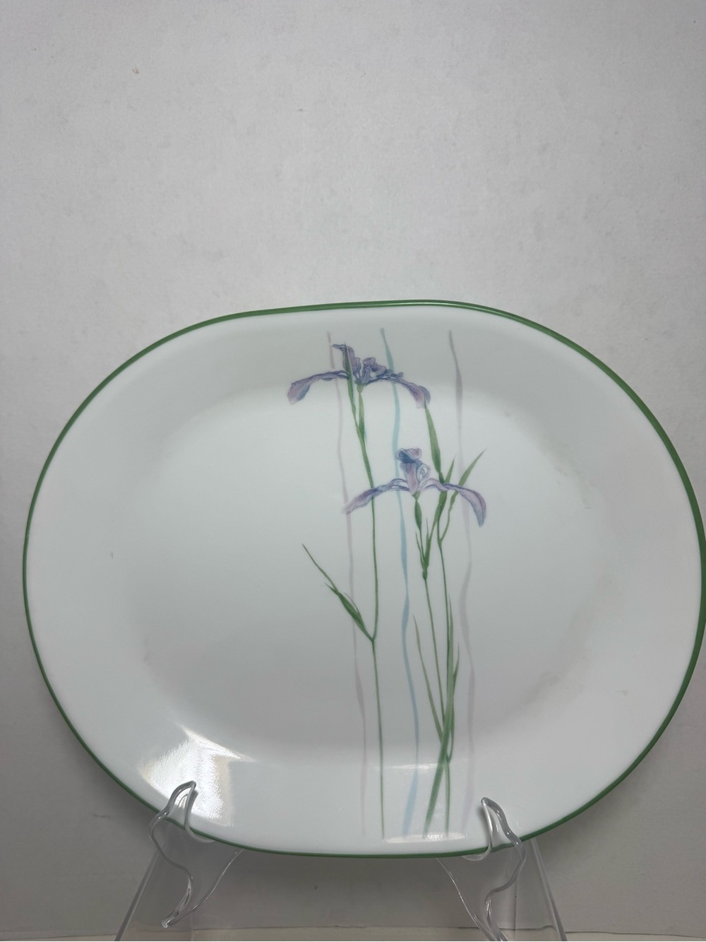 CORELLE shadow Iris serving platter 12 inch